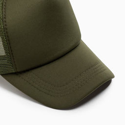 Бейсболка с сеткой MINAKU, тёмно-зелёная, размер 56-58