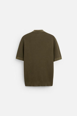 PURL KNIT POLO SHIRT - Zara фото 34