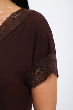 Ночная сорочка из вискозы Олеся шоколад - Амадэль фото 21