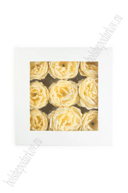 Мыльные цветы "Пионовидная роза" 9*7 см (9 шт) SF-7990, пенка