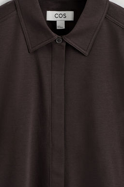 CAMISA EL?STICA DE ALGOD?N PIMA - H&m фото 2