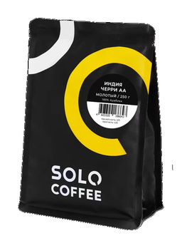 Кофе в зернах Solo Coffee Индия Робуста Черри (100% робуста), свежеобжаренный  фото 6