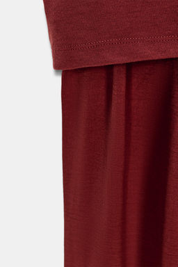 ASYMMETRIC LONG DRESS - Zara фото 10
