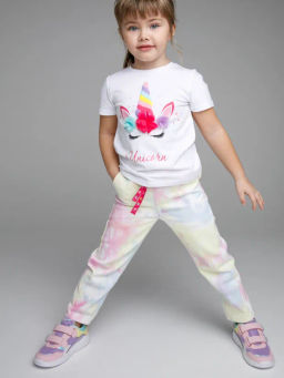 PlayToday / Брюки текстильные джинсовые для девочек