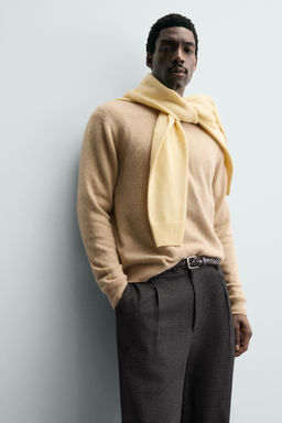CASHMERE REGULAR FIT JUMPER - Zara фото 7