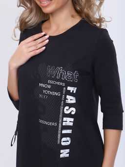 Платье женское МАРИЭЛЬ (чёрный №1) - Ивановская трикотажная компания фото 6