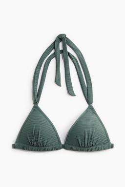 Top de bikini de tri?ngulo con push-up