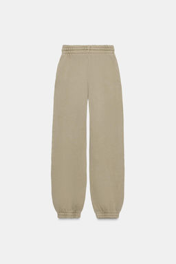 WASHED EFFECT FLEECE JOGGERS - Zara фото 8
