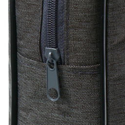 Папка с ручками текстильная А4, Офис - премиум "Графит", для бумаг, для офиса, 350 х 270 х 60 мм, ПДМ-111