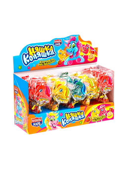 Цена за 30 шт. Ленец на палочке Няшка Коняшка, ассорти, 15 г