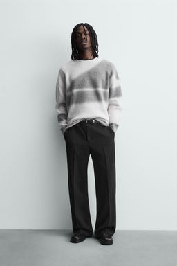 SPRAY EFFECT PRINT JUMPER