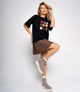 Футболка #КТ6239, чёрный