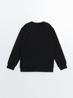 Bisiklet Yaka Erkek ?ocuk Sweatshirt