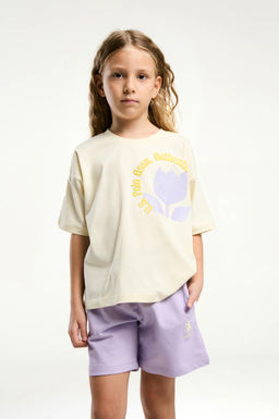 K_z _ocuk Sar_ _ortlu Pijama Tak_m_ Sepette S_rpriz _ndirim