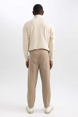Габардиновые брюки прямого кроя Relax Fit - Defacto фото 10