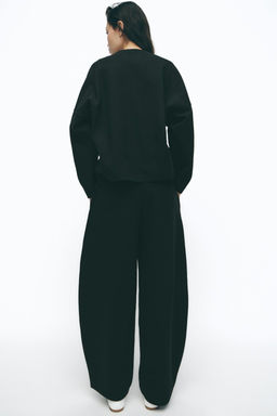 INTERLOCK BALLOON TROUSERS - Zara фото 6