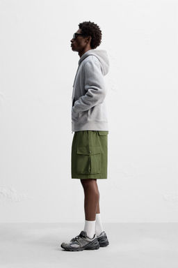 TECHNICAL CARGO BERMUDA SHORTS - Zara фото 4