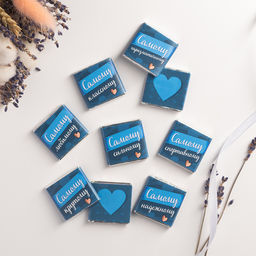 Набор 9 шоколадок Мой папа самый лучший - 8 чудо фото 3