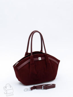 Сумка женская кожаная 2346YF angola red Polina&Eiterou