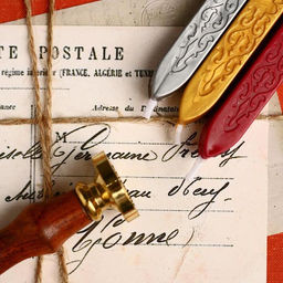 Сургучная печать «Новый год: Снежинка», 10×16 см