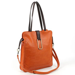 Женская сумка шоппер из эко кожи с косметичкой 0075-919 - Cidirro фото 2