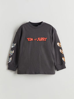 Tom ve Jerry Bask?l? Erkek ?ocuk Ti??rt