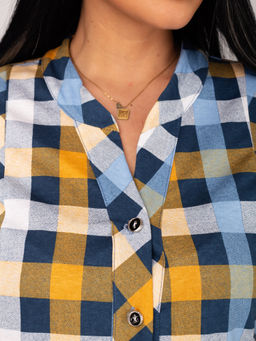 Туника женская кулирка "ЛОТОС" ШАФРАН