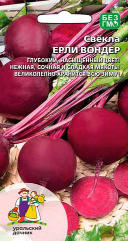 Свёкла ЕРЛИ ВОНДЕР  Глубокий, насыщенный цвет! Нежная, сочная и сладкая мякоть! Великолепно хранится всю зиму!