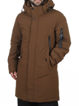 D6211 BROWN Куртка мужская зимняя (200 гр. холлофайбер)