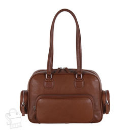 Сумка женская кожаная 260NN brown Natale Navetta  фото 3