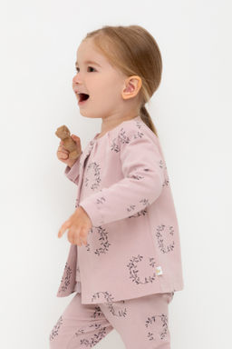 Crockid _ КР 302641/розово-сиреневый,веточки к523 жакет для дев