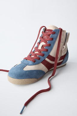 CONTRAST HIGH-TOP TRAINERS - Zara фото 3