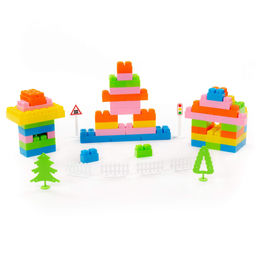 Конструктор Малютка (182 элемента) (в контейнере) - Полесье фото 2