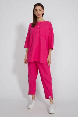 Джоггеры льняные 4082 - Kivviwear фото 3