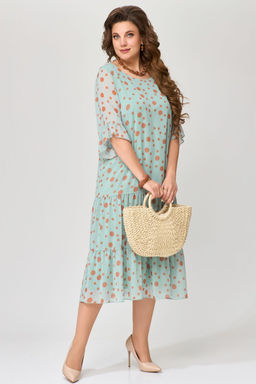 Платье FITA 1193 кофейный  фото 80