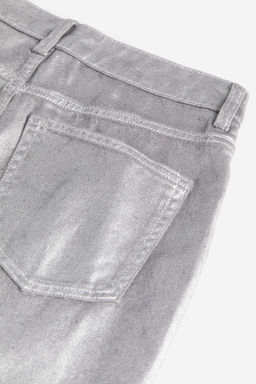 Coated Straight High Jeans - H&m фото 2
