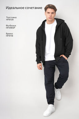 Мужские брюки из футера двухнитки Happyfox - Happy fox фото 19