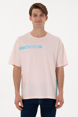 Erkek Comfort Fit Bisiklet Yaka A__k Pembe Ti__rt Sepette S_rpriz _ndirim