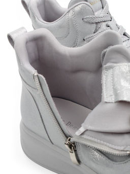 01-A324-6B GRAY/LT. BLUE Ботинки демисезонные женские (натуральная кожа)