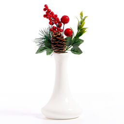 Ветка декоративная новогодняя, 20×10×5 см