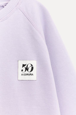 6-14 YEARS/ 50TH ANNIVERSARY LABEL POCKET SWEATSHIRT - Zara фото 3