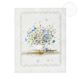 Набор полотенец из рогожки "Полевые цветы" 45*60/3 шт. - 45*60 Полотенца из рогожки