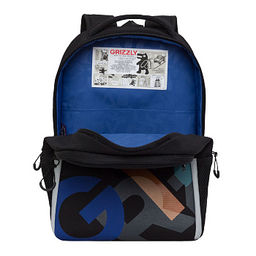 RB-651-9 Рюкзак школьный с картхолдером на держателе - Grizzly фото 24