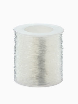 Нить силиконовая резинка, d=0.8 мм, L=100 м, прозрачная