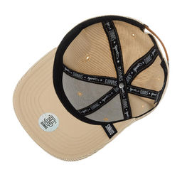 Бейсболка DJINNS арт. 6P TrueFit Corduroy (бежевый)