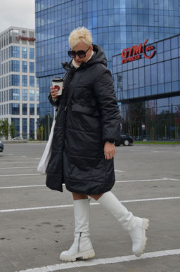 Пальто DOGGI 5028 черный фото 6