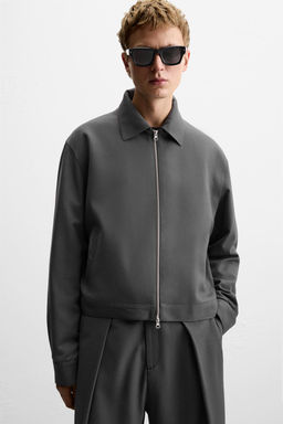 CROPPED FIT JACKET - Zara фото 14