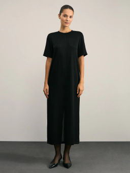 Платье - футболка с мерцающей нитью / Zarina  фото 2