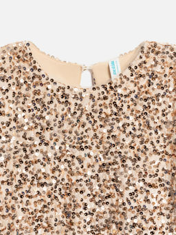 ACOOLA / Платье детское для девочек Velena золотой фото 4