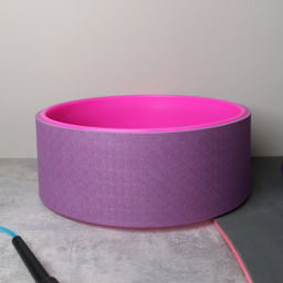 Колесо для йоги и пилатеса 32Х12 / YW32-PP / фиолетовый-розовый / уп10 - Галеонтрейд фото 8